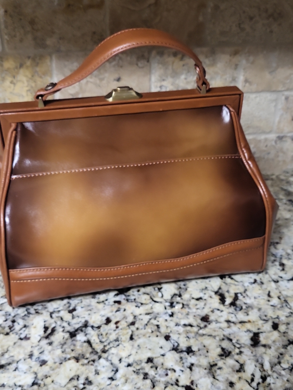 Patricia Nash Brianza Discovery Postcard Frame Satchel - Picture 5 of 15